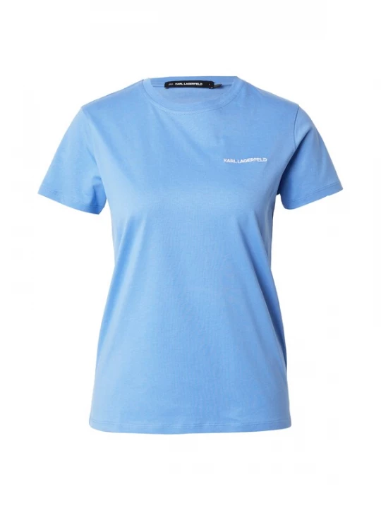Foto van product Karl Lagerfeld Shirt 'ESSENTIAL' lichtblauw / wit