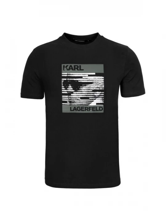 Foto van product Karl Lagerfeld Shirt grafiet / zwart / wit