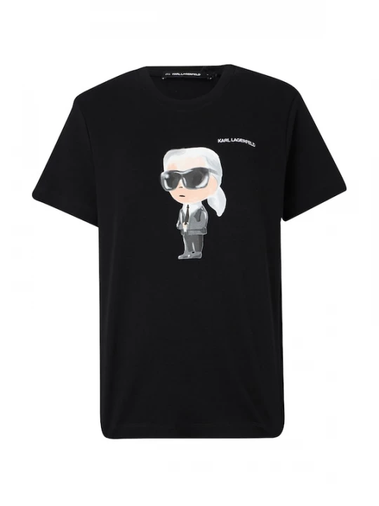Foto van product Karl Lagerfeld Shirt 'IKON AQUARELLE K' nude / wit