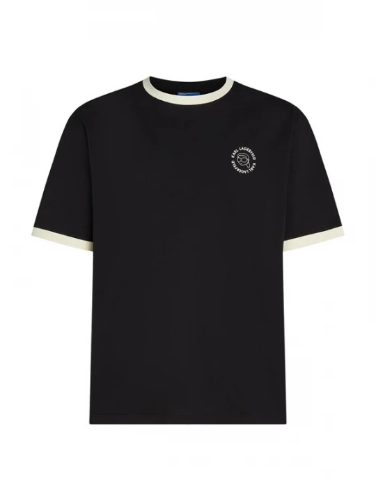 Foto van product Karl Lagerfeld Shirt 'Ikon' beige / zwart