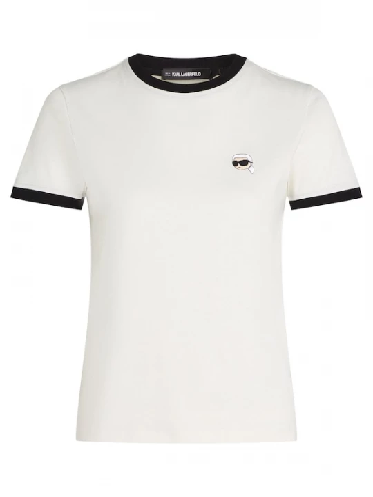 Foto van product Karl Lagerfeld Shirt 'Ikon' crème / zwart