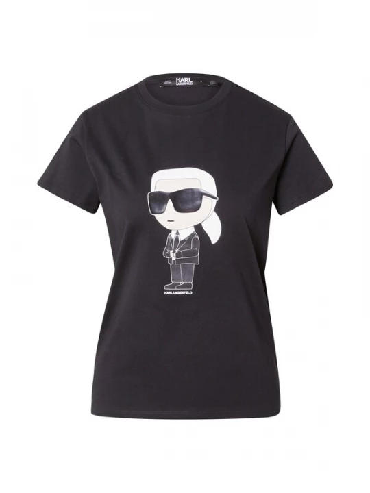 Foto van product Karl Lagerfeld Shirt 'Ikonik 2.0' zwart / wit