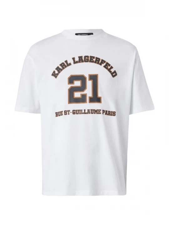 Foto van product Karl Lagerfeld Shirt karamel / zwart / wit