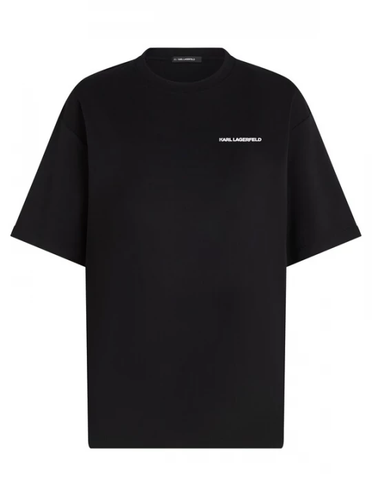 Foto van product Karl Lagerfeld Shirt ' KARL HAT MIR GESAGT ' zwart