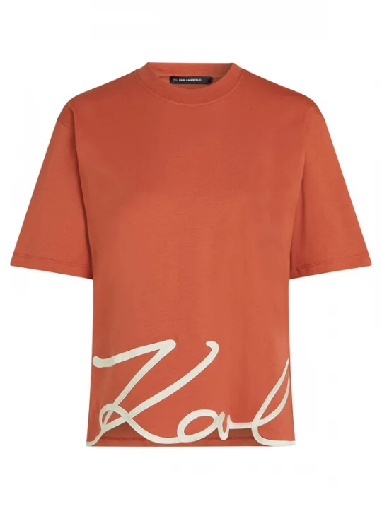 Foto van product Karl Lagerfeld Shirt kreeft / wit