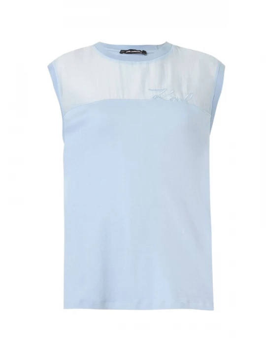 Foto van product Karl Lagerfeld Shirt lichtblauw