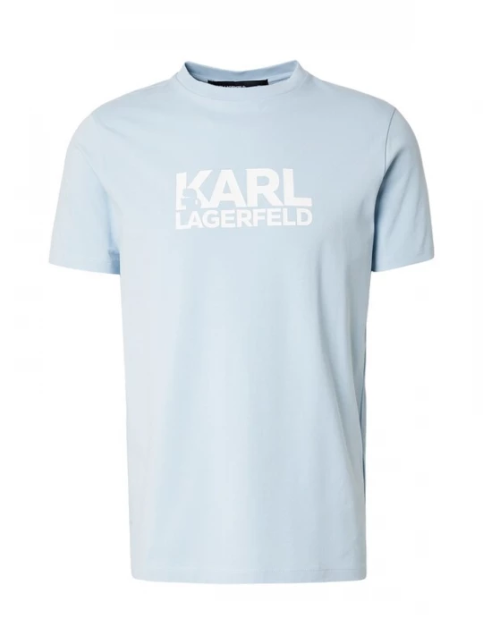 Foto van product Karl Lagerfeld Shirt lichtblauw / wit