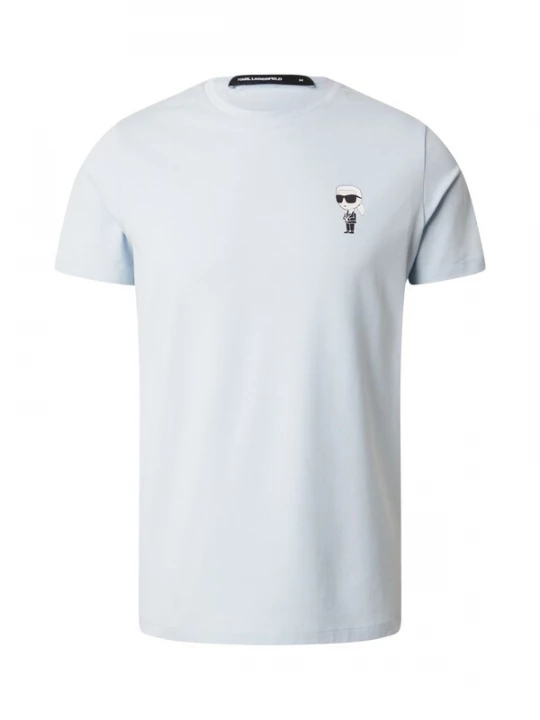 Foto van product Karl Lagerfeld Shirt lichtblauw / zwart / wit