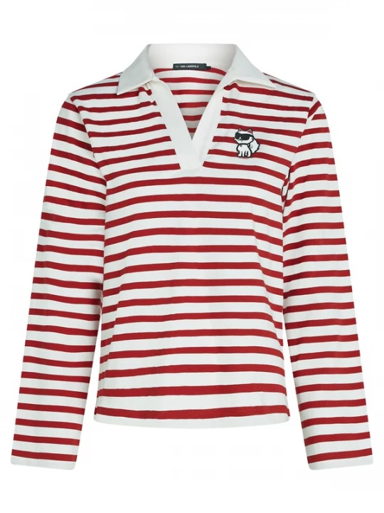 Foto van product Karl Lagerfeld Shirt rood / wit