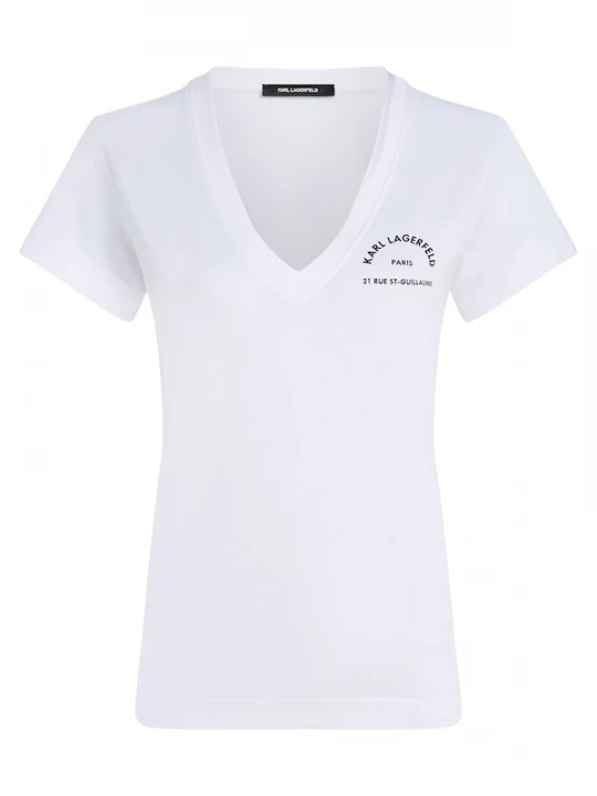 Foto van product Karl Lagerfeld Shirt 'Rue St-Guillaume' zwart / wit