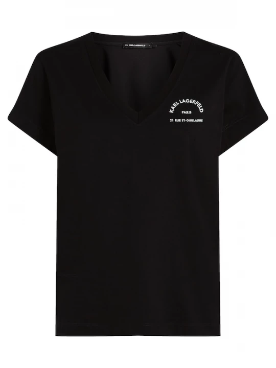 Foto van product Karl Lagerfeld Shirt 'Rue St-Guillaume' zwart / wit