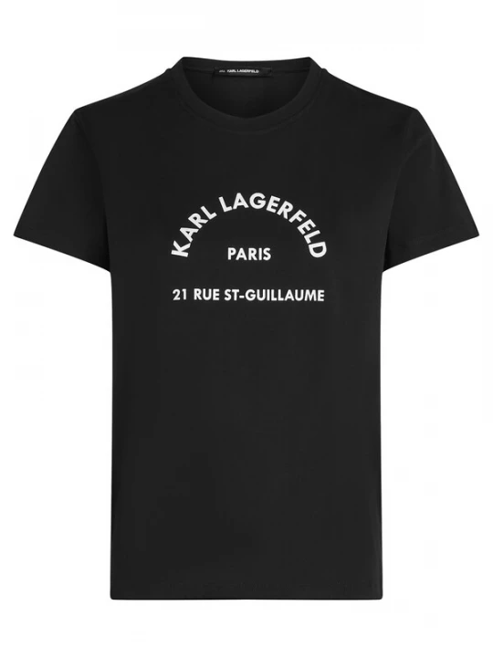 Foto van product Karl Lagerfeld Shirt 'Rue St-Guillaume' zwart / wit