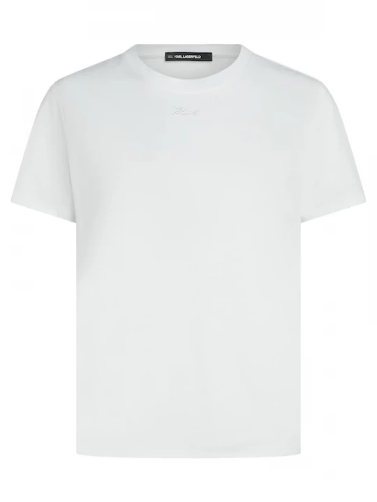 Foto van product Karl Lagerfeld Shirt 'Signature' wit