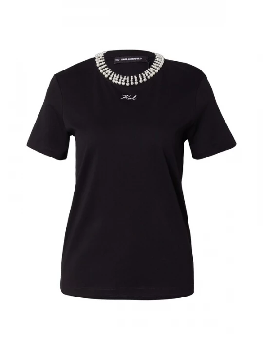 Foto van product Karl Lagerfeld Shirt zwart / parelwit