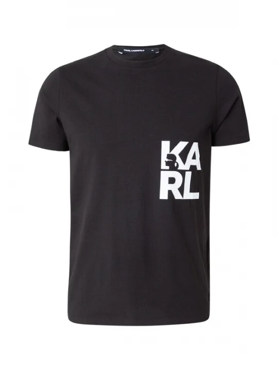 Foto van product Karl Lagerfeld Shirt zwart / wit