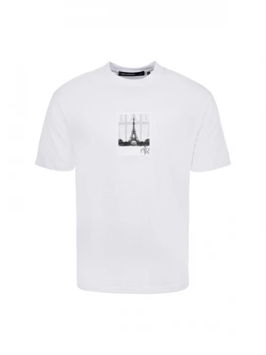 Foto van product Karl Lagerfeld Shirt zwart / wit