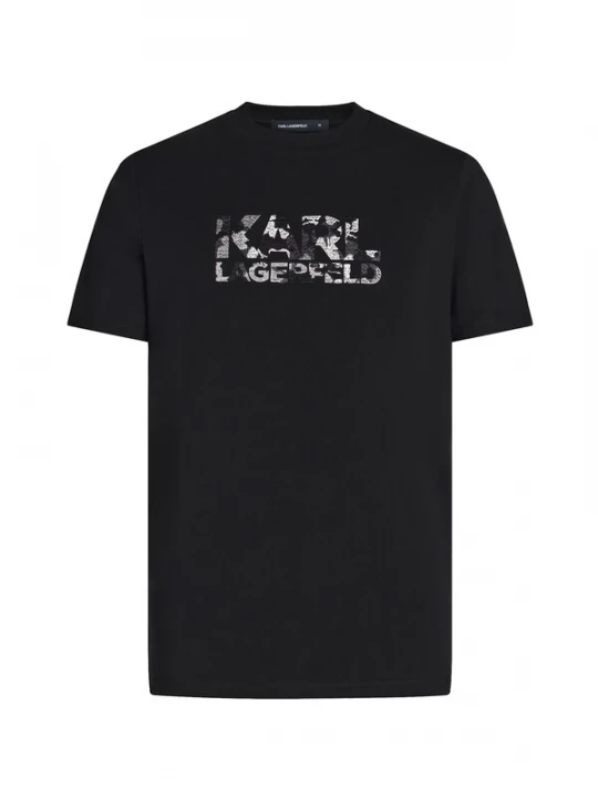 Foto van product Karl Lagerfeld Shirt zwart / wit