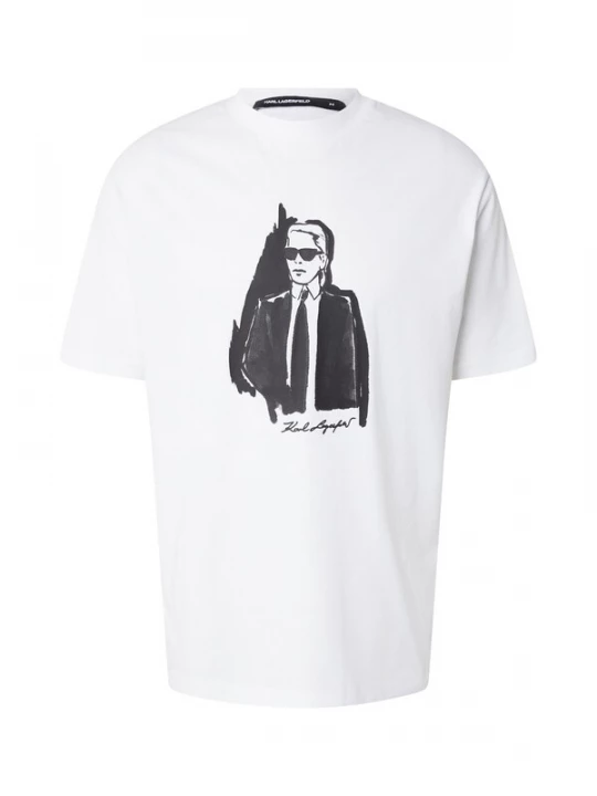 Foto van product Karl Lagerfeld Shirt zwart / wit