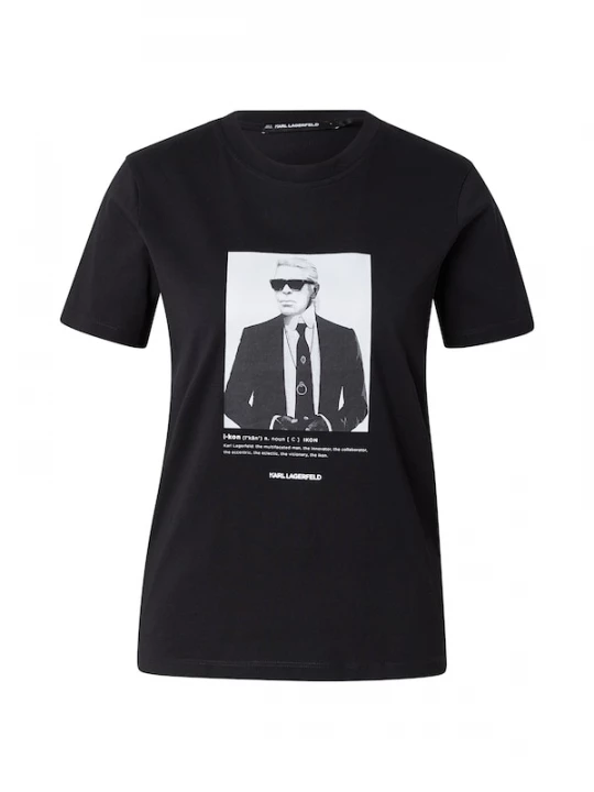 Foto van product Karl Lagerfeld Shirt zwart / wit