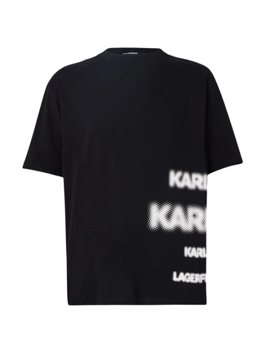 Foto van product Karl Lagerfeld Shirt zwart / wit