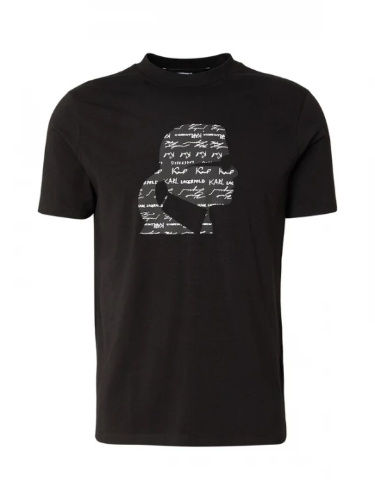 Foto van product Karl Lagerfeld Shirt zwart / wit