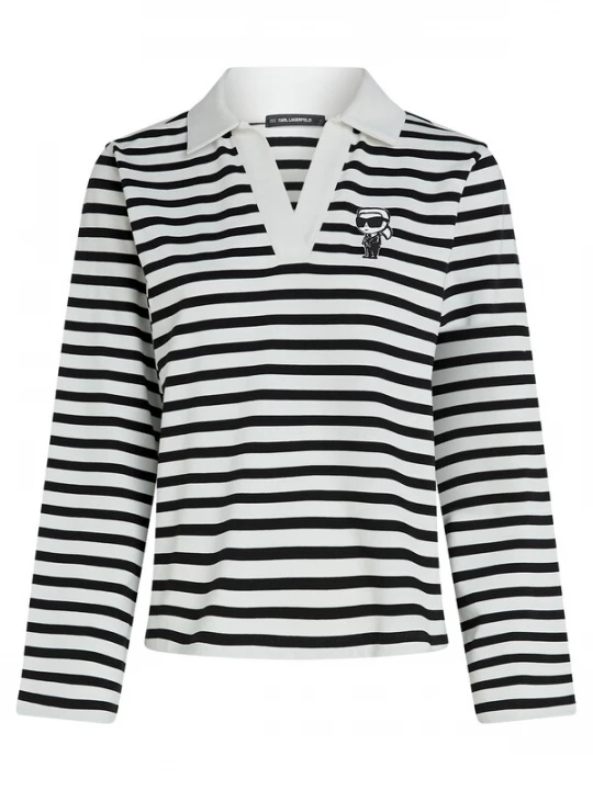 Foto van product Karl Lagerfeld Shirt zwart / wit