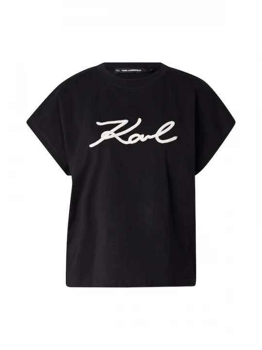 Foto van product Karl Lagerfeld Shirt zwart / wit