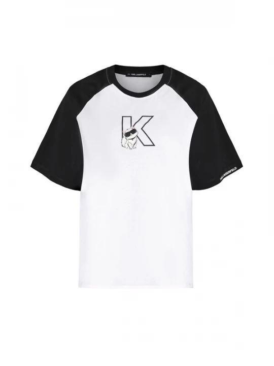 Foto van product Karl Lagerfeld Shirt zwart / wit