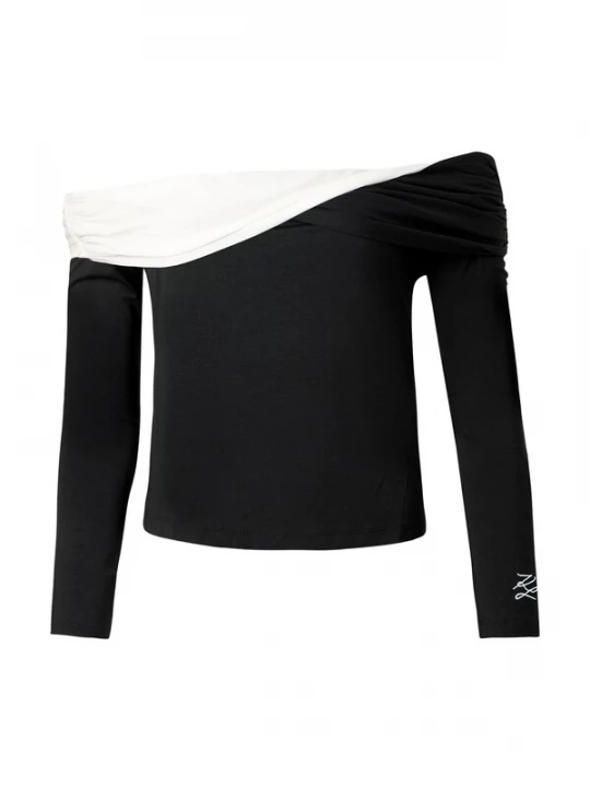 Foto van product Karl Lagerfeld Shirt zwart / wit
