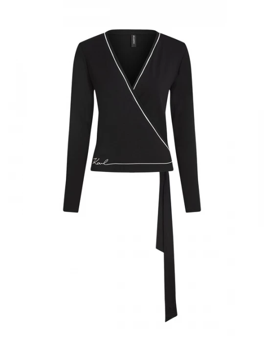 Foto van product Karl Lagerfeld Shirt zwart / wit