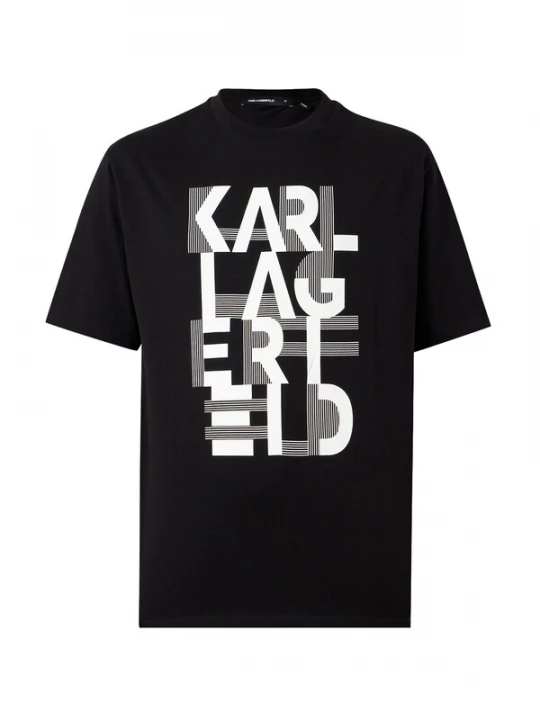 Foto van product Karl Lagerfeld Shirt zwart / wit