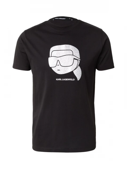Foto van product Karl Lagerfeld Shirt zwart / zilver