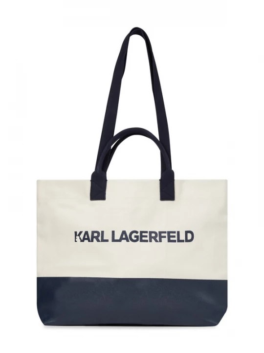 Foto van product Karl Lagerfeld Shopper beige / navy