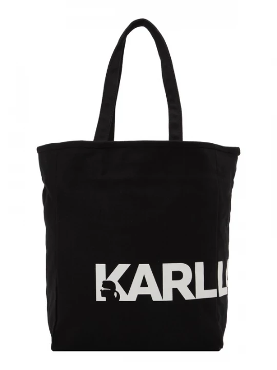 Foto van product Karl Lagerfeld Shopper 'ESSENTIAL' zwart / wit
