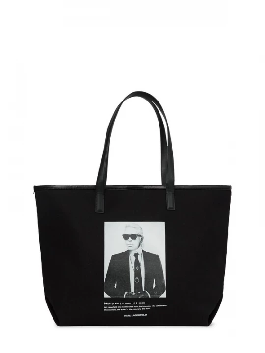 Foto van product Karl Lagerfeld Shopper grijs / zwart