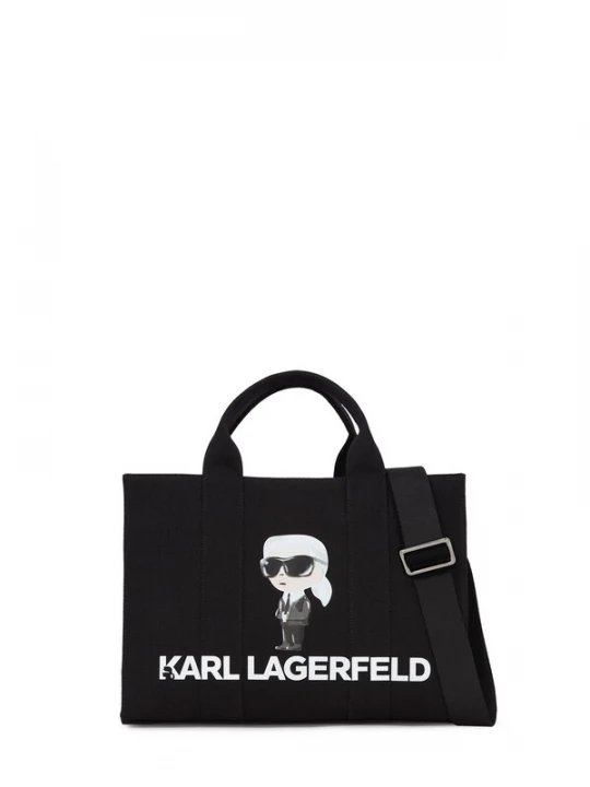 Foto van product Karl Lagerfeld Shopper 'Ikon' nude / grijs / zwart / wit