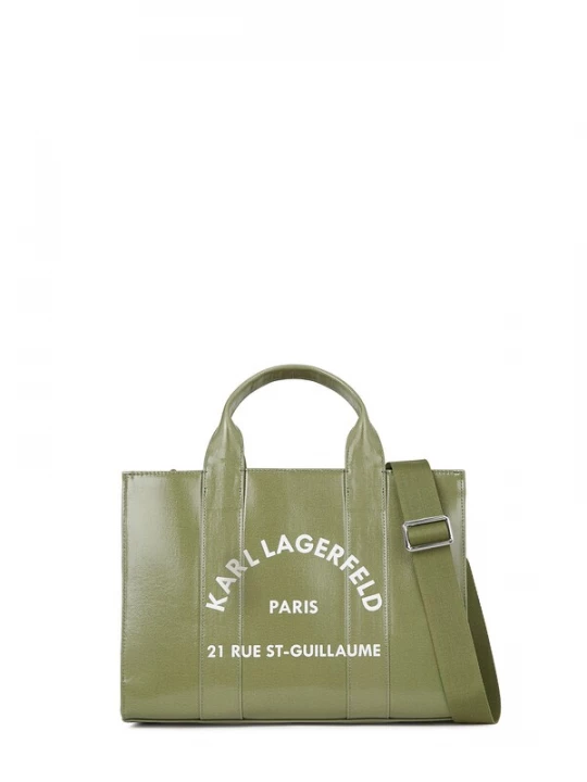Foto van product Karl Lagerfeld Shopper kiwi / natuurwit