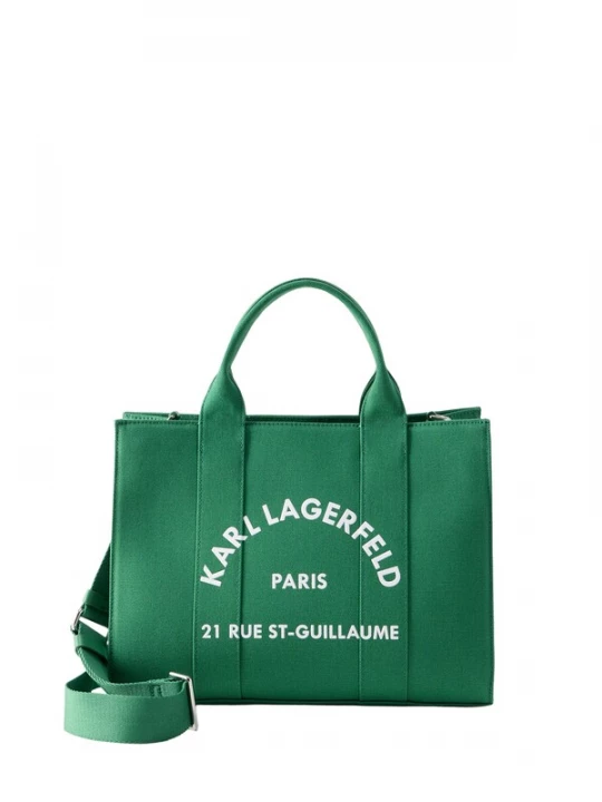 Foto van product Karl Lagerfeld Shopper lichtgroen / wit