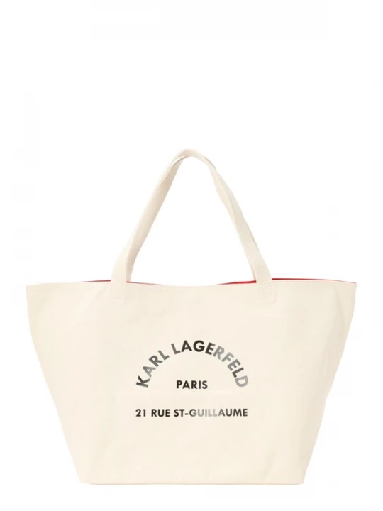Foto van product Karl Lagerfeld Shopper 'Rue St-Guillaume' beige / zwart