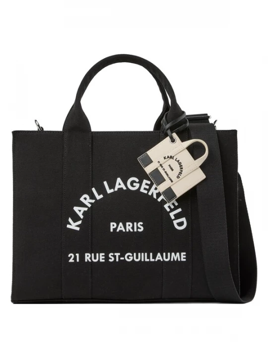 Foto van product Karl Lagerfeld Shopper 'Rue St-Guillaume' ecru / zwart