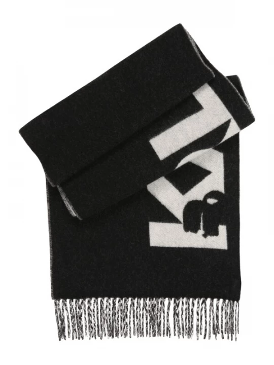 Foto van product Karl Lagerfeld Sjaal zwart / wit