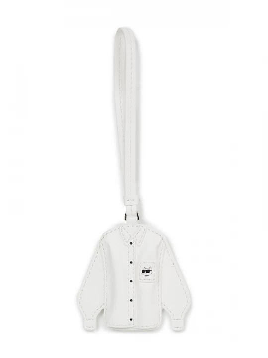 Foto van product Karl Lagerfeld Sleutelhanger 'Ikon' wit