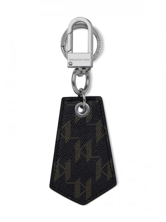 Foto van product Karl Lagerfeld Sleutelhanger olijfgroen / zwart / zilver