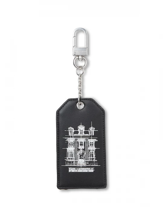 Foto van product Karl Lagerfeld Sleutelhanger ' Schlüsselanhänger mit Maison de Karl-Illustration ' zwart