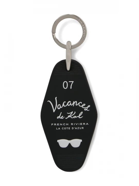 Foto van product Karl Lagerfeld Sleutelhanger zwart / wit