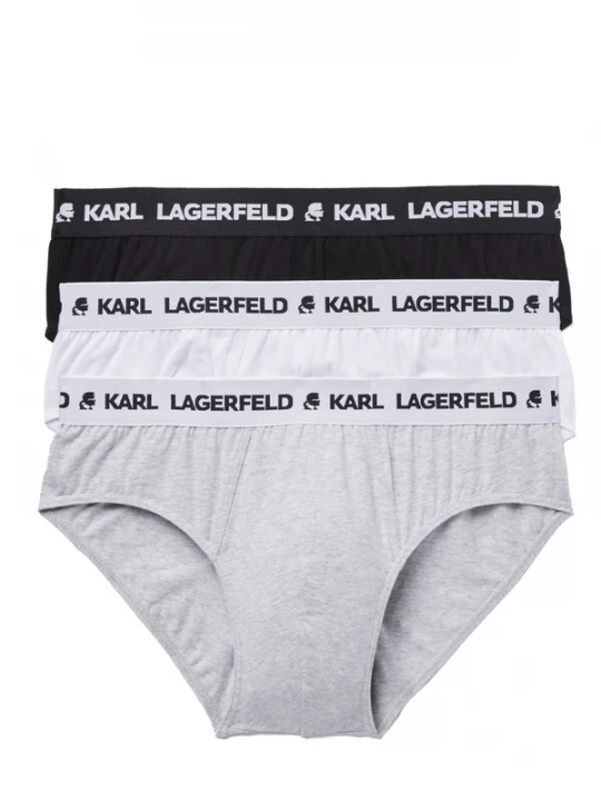 Foto van product Karl Lagerfeld Slip grijs / zwart / wit