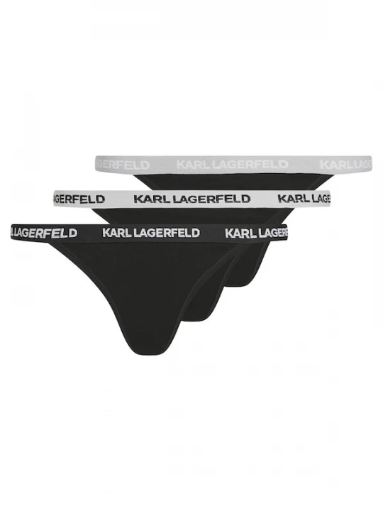 Foto van product Karl Lagerfeld Slip zwart / wit