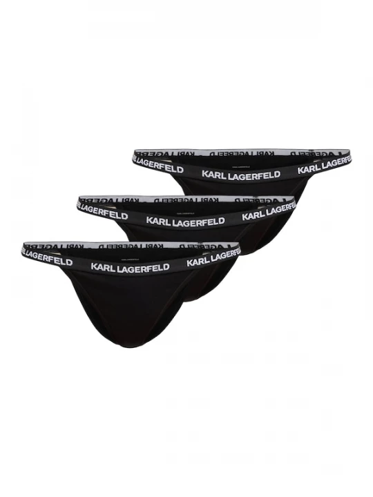 Foto van product Karl Lagerfeld Slip zwart / wit