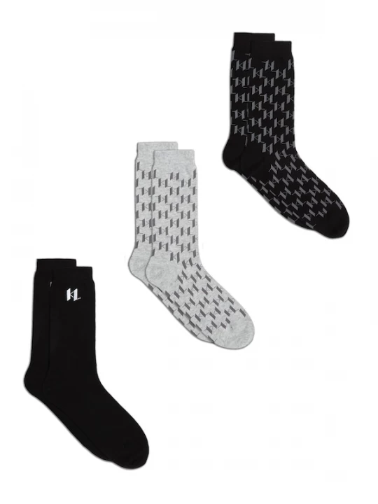 Foto van product Karl Lagerfeld Sokken grijs / zwart