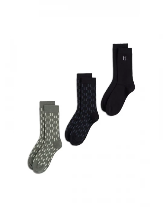 Foto van product Karl Lagerfeld Sokken ' Monogram-Socken – 3er-Pack ' gemengde kleuren